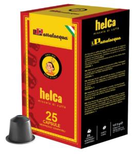 Capsulas PassaLacqua Helca - Caja 25ud. (Comp. Nespresso y L´Or