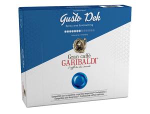 Capsulas Nespresso PRO compatibles - Garibaldi Descafeinado