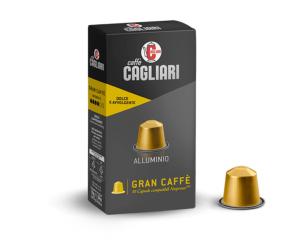 Capsulas Aluminio Nespresso -  Caffè Cagliari Gran Caffè