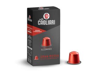 Capsulas Aluminio Nespresso - Caffè Cagliari Gran Rossa