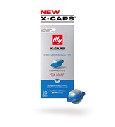 Capsulas X·CAPS illy Descafeinado - Estuche 10ud.