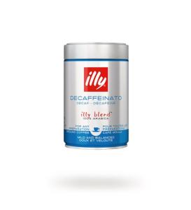 Café molido ILLY Descafeinado - Bote 250 gr.