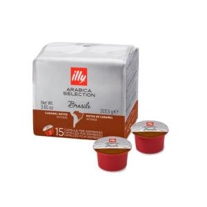 Estuche 15 ud. - Capsulas illy MPS - Brasile