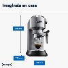 Cafetera Express DeLonghi Dedica inox